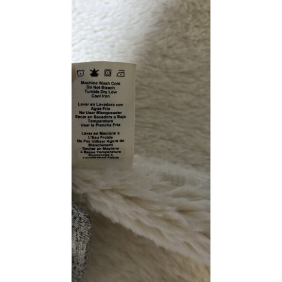 UGG Abriana Shawl Open Front Cardigan Grey Heather size Medium - Picture 7 of 14